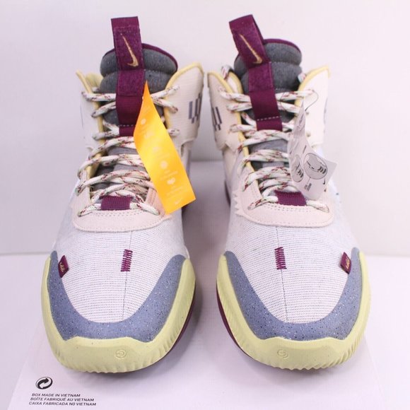 Nike Air Deldon Mid Deldon Mid Phantom/Multicolor Basketball Shoes DM4097-001 - Picture 4 of 8